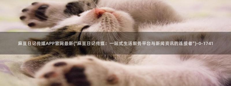 麻豆传媒官网app网址：麻豆日记传媒APP官网最新(\