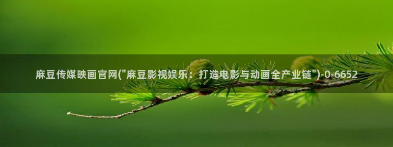 麻豆传媒官网影视